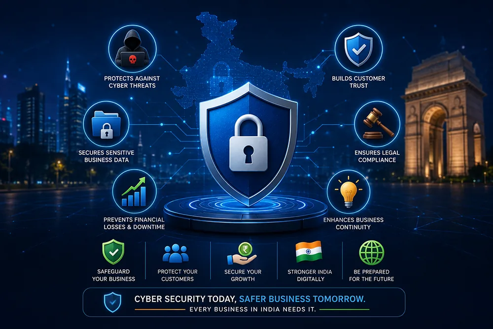 What is Cyber Security and Why Every Business in India Needs It Webomatic