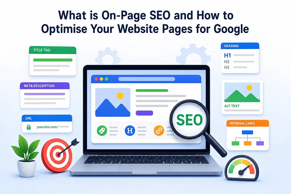 What is On-Page SEO and How to Optimise Your Website Pages for Google Webomatic